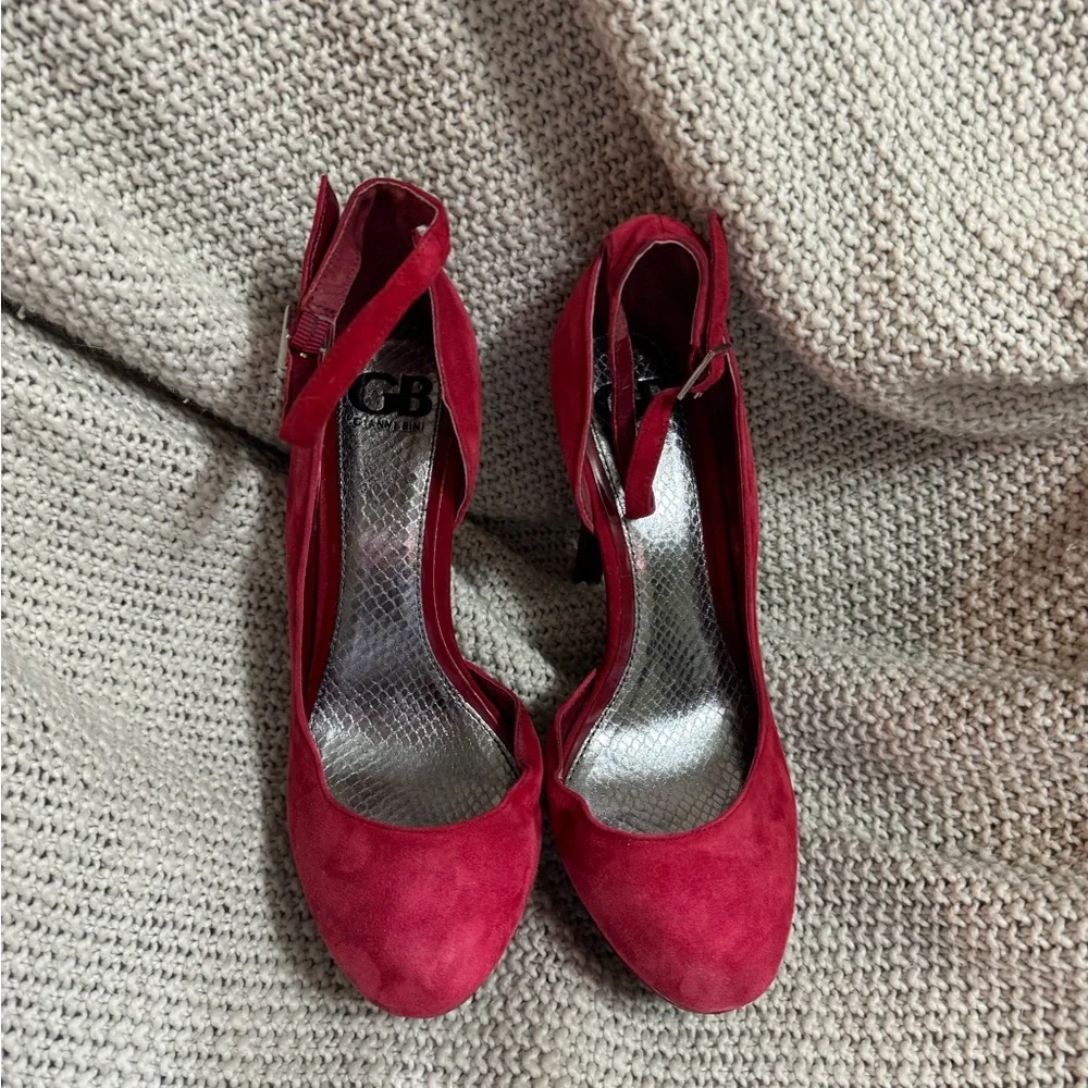 Red‎ Gianni Bini Platform Stiletto Heels, Size 9